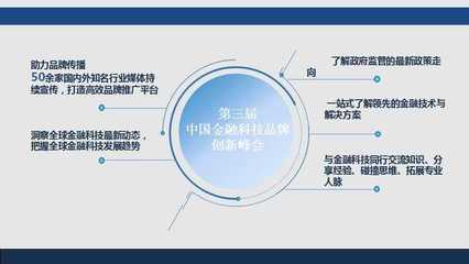 【报名】2017第三届中国金融科技品牌创新峰会